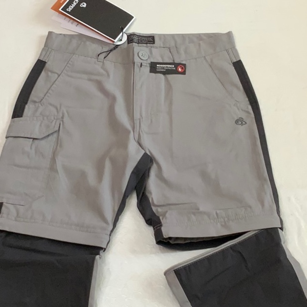 Craghoppers KIWI CONVERTIBLE TROUSER - Cement